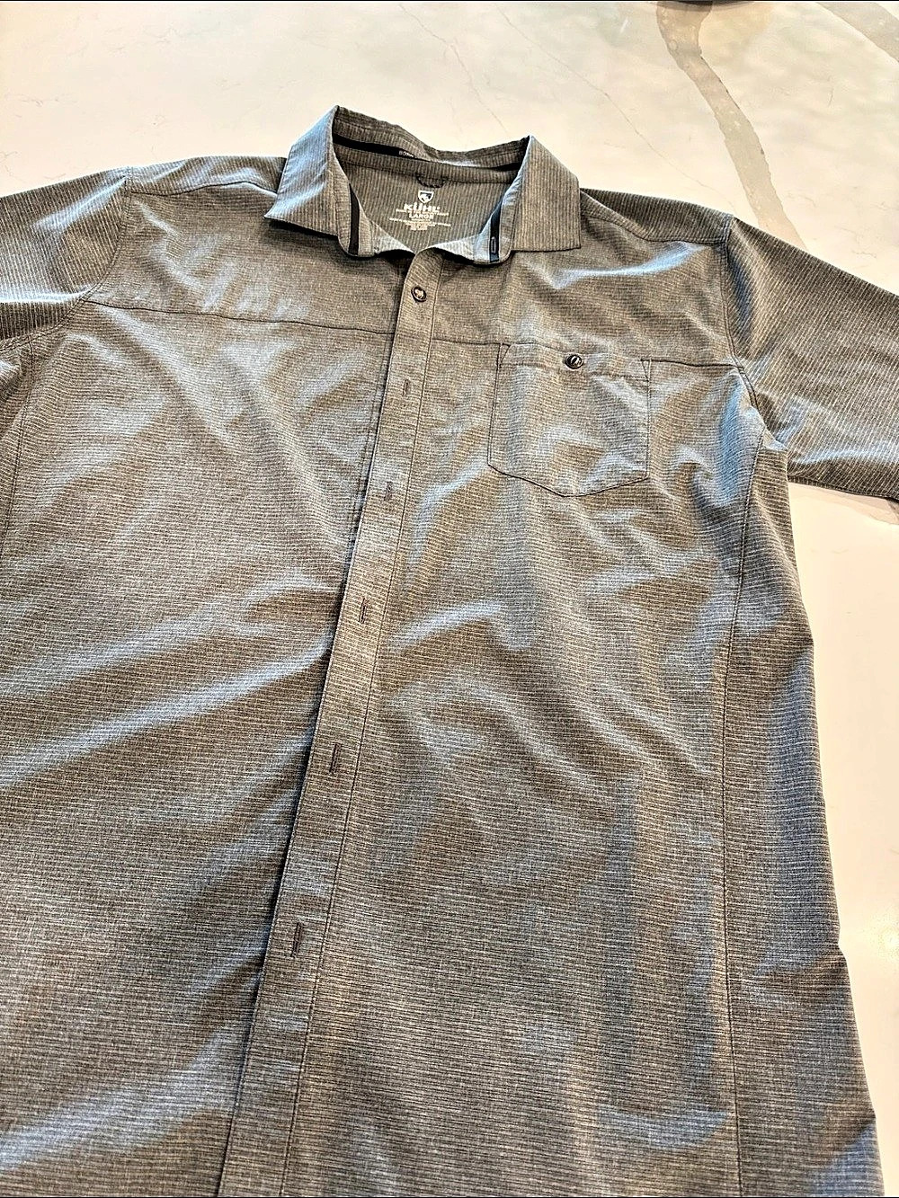KÜHL Men's Gray Shirt Size Large Like New